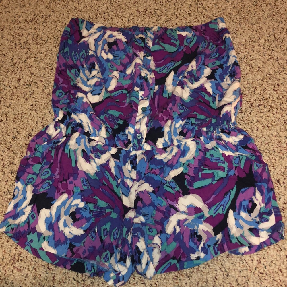 Multi- Colored Romper